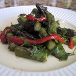 Grilled Asparagus Salad