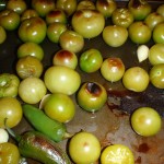 tomatillos roasting