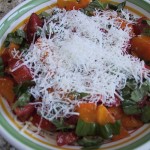 No Cook Fresh Tomato Sauce with Pasta and Basil