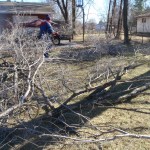 Clean up after the ice storm