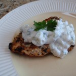 Greek Lemon Chicken with Tzatziki Herb Sauce