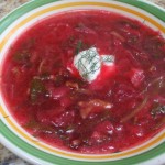 Borscht (Polish Style Beet Soup)