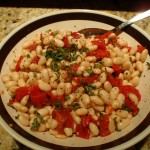 Roasted Red Pepper and Sage with White Beans