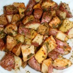 Roasted Potato Salad with Pesto