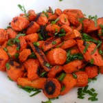 Roasted Carrots with Chives and Honey