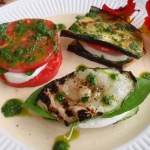 Italian Vegetable Stacks with Basil