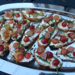 Goat Cheese and Grape Bruschetta